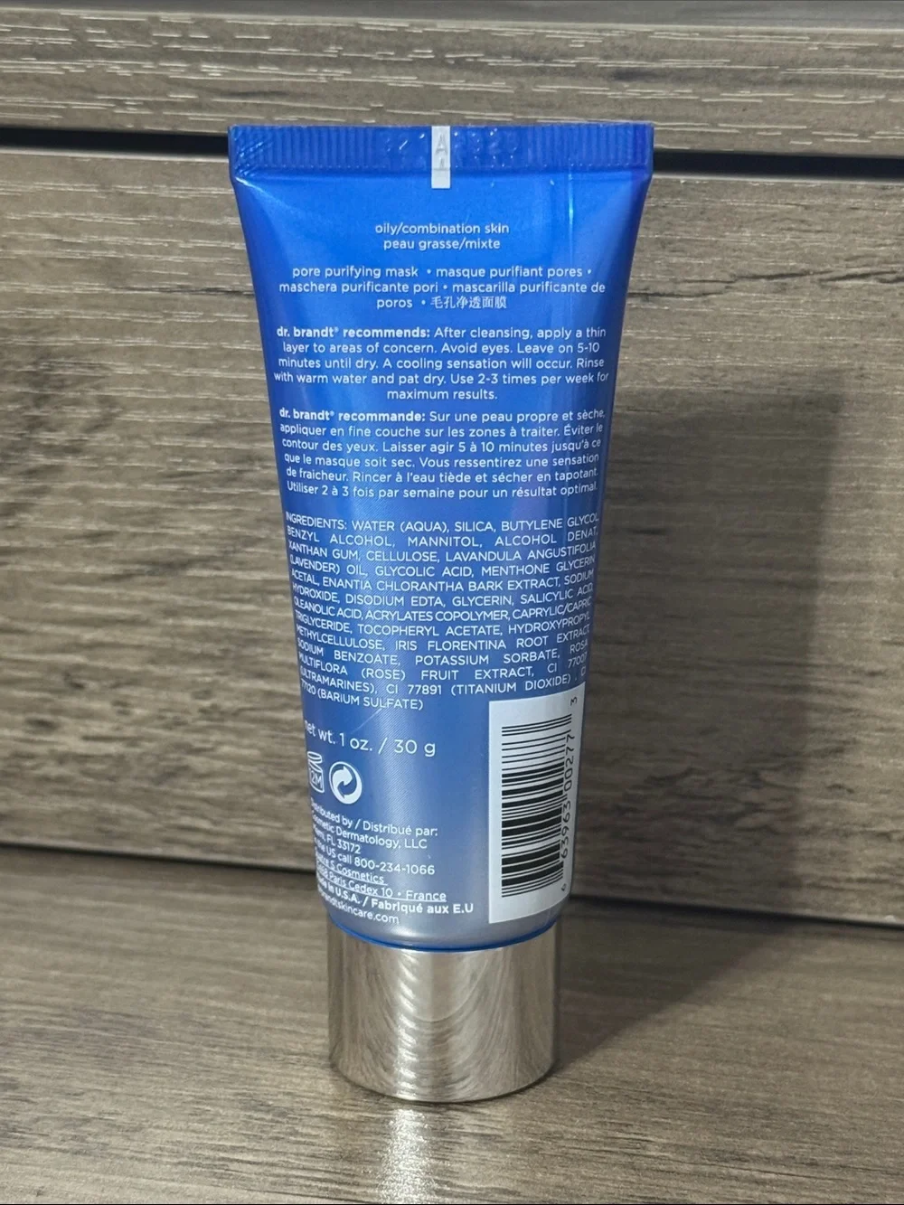 Dr. Brandt Skincare pores no more Vacuum Cleaner Pore Purifying Mask 1oz ~sealed